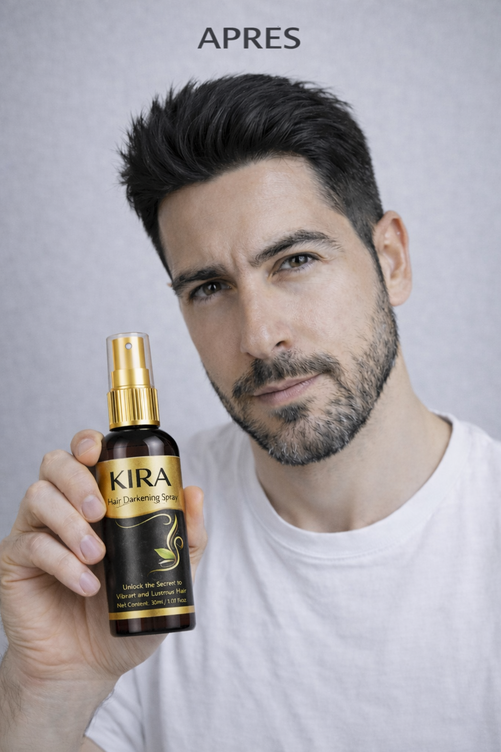 KIRA résultat cheveux noirs